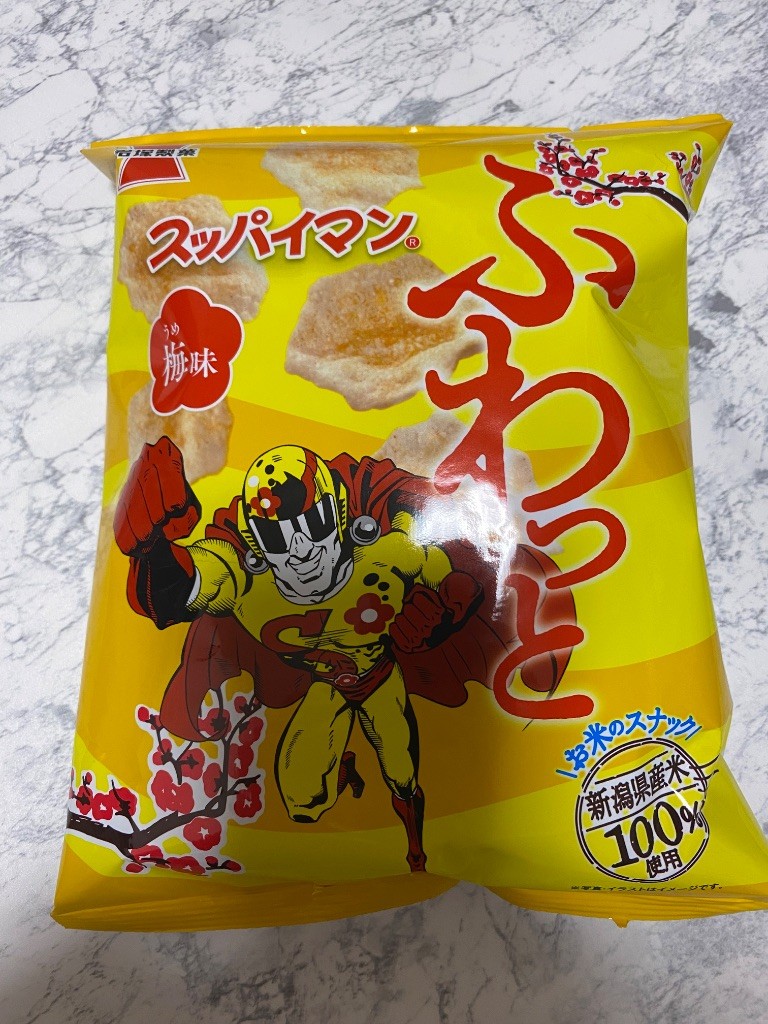 スッパイマン　ふわっと ダイソー スッパイマンとふわっとのコラボスナック菓子